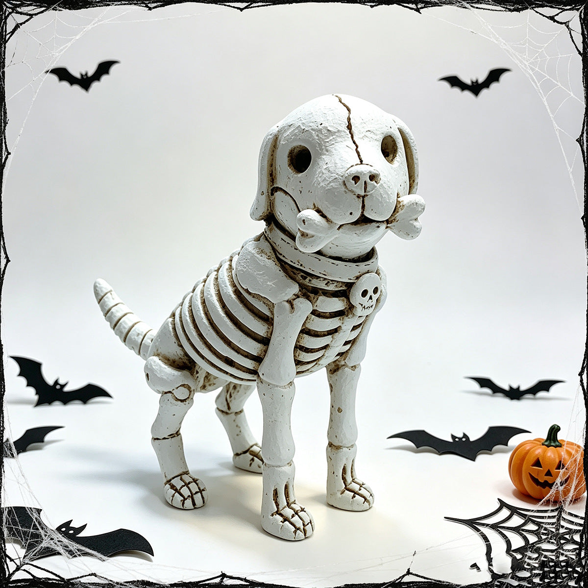 Decorative Dog Skeleton Figure | Kelmera