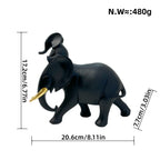 Decorative Elephant Family Sculpture | Kelmera