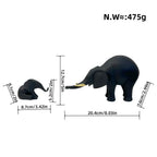 Decorative Elephant Family Sculpture | Kelmera