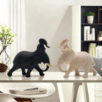 Decorative Elephant Family Sculpture | Kelmera