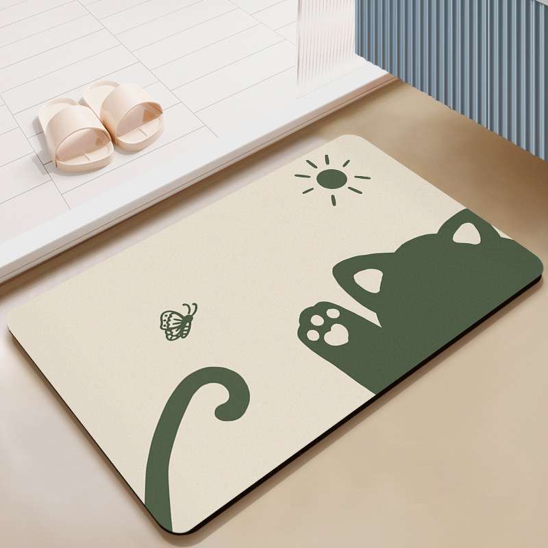 Decorative Elephant-Themed Floor Mat | Kelmera