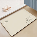 Decorative Elephant-Themed Floor Mat | Kelmera