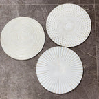 Decorative Embossed Placemats Set | Kelmera