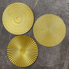 Decorative Embossed Placemats Set | Kelmera