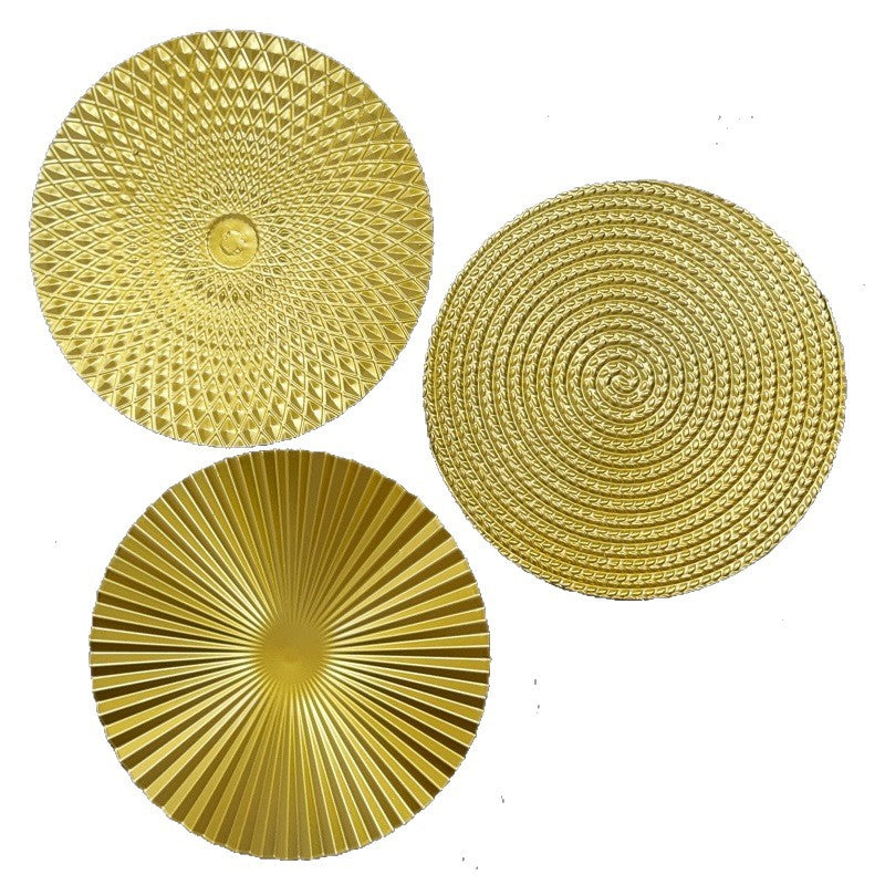 Decorative Embossed Placemats Set | Kelmera