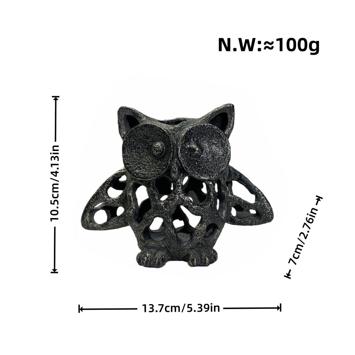 Decorative Figure Black Gold | Kelmera