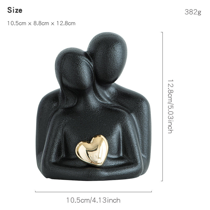 Decorative Figure Black White | Kelmera