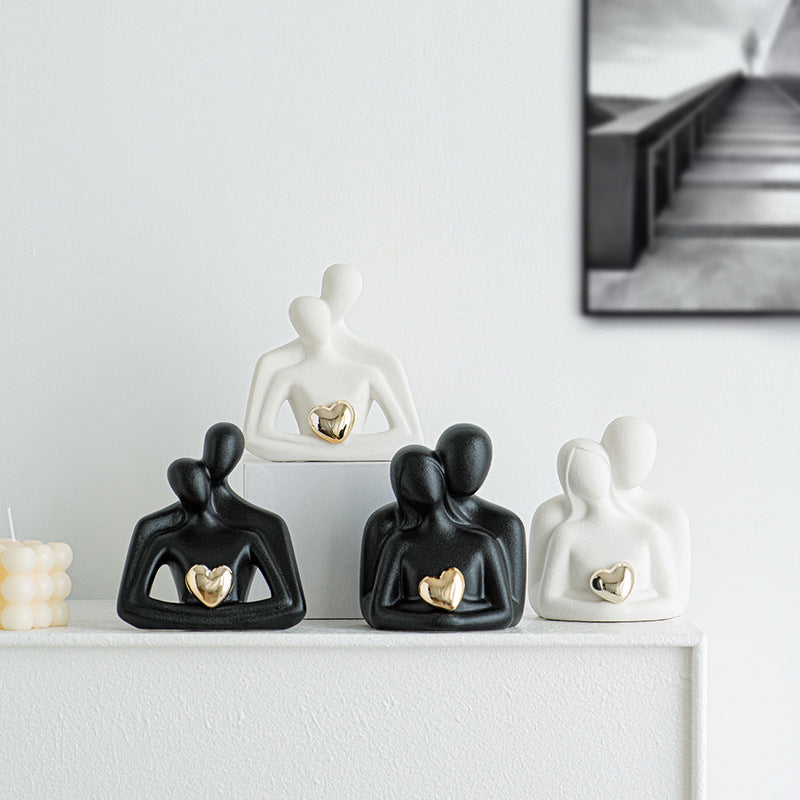 Decorative Figure Black White | Kelmera