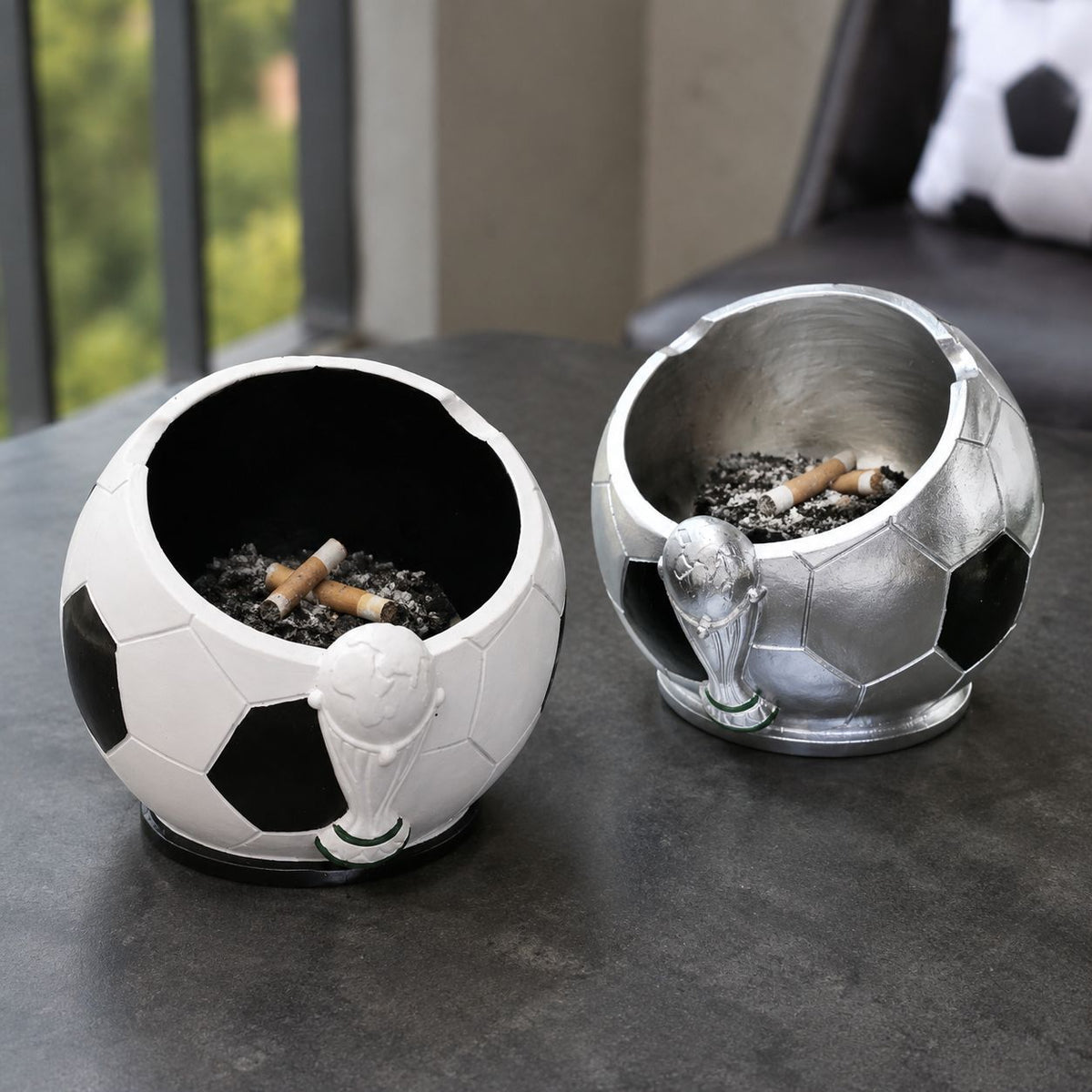 Decorative Figure Football with Glossy Surface | Kelmera