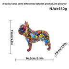 Decorative Figure of a French Bulldog Ceramic Handcrafted | Kelmera