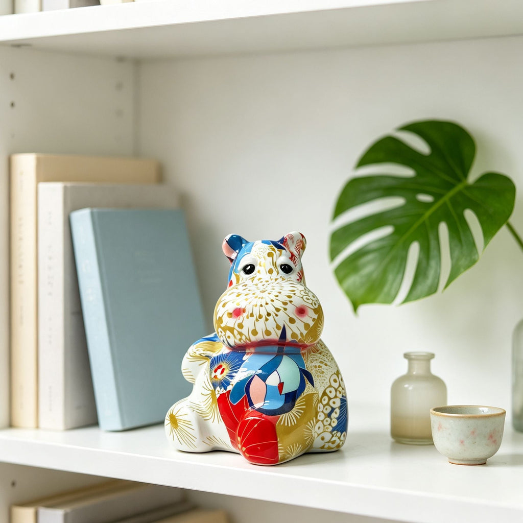 Decorative Figure of a French Bulldog Ceramic Handcrafted | Kelmera
