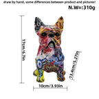 Decorative Figure of a French Bulldog Ceramic Handcrafted | Kelmera