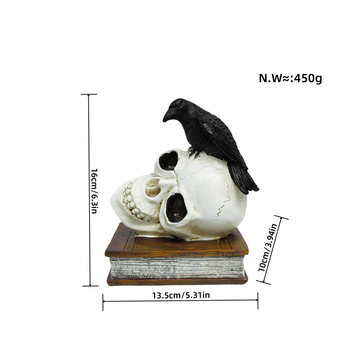 Decorative Figure Orange Black | Kelmera