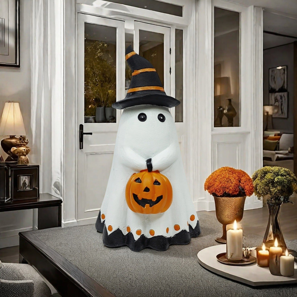 Decorative Figure Orange Black | Kelmera