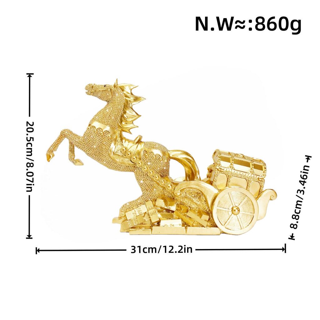 Decorative Figure Red Gold | Kelmera