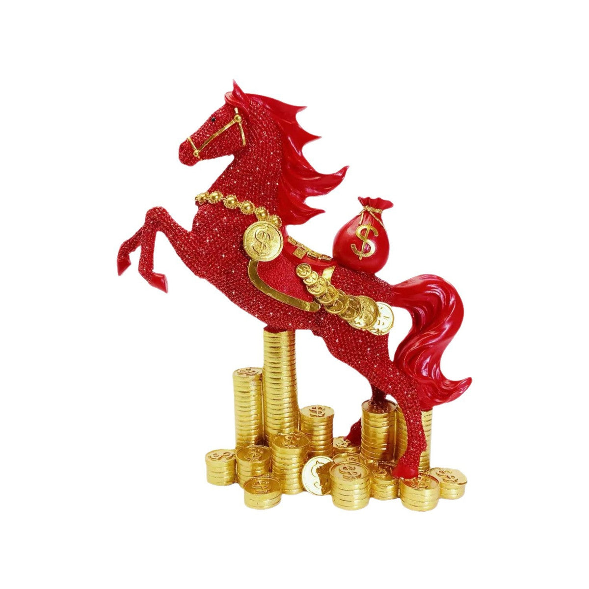 Decorative Figure Red Gold | Kelmera