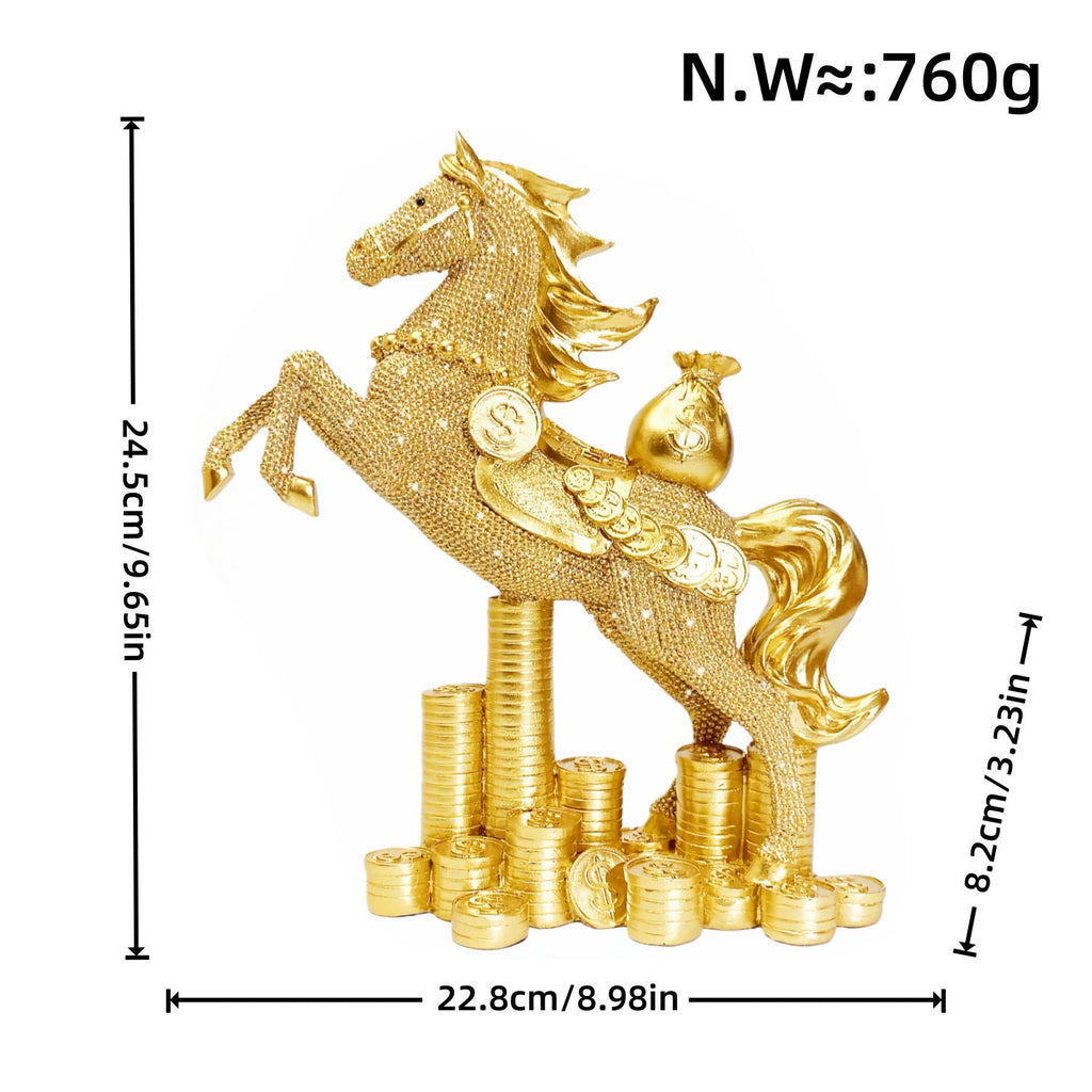 Decorative Figure Red Gold | Kelmera