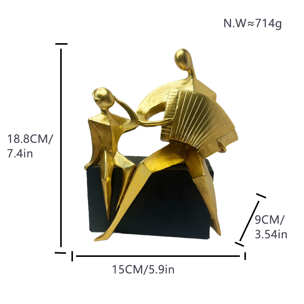 Decorative Figure Soft Textile Metal | Kelmera