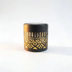 Decorative Filigree Metal Tealight Lantern with Reflective Inner Lining | Kelmera