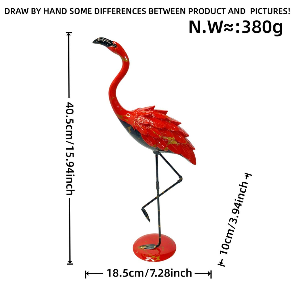 Decorative Flamingo Sculpture | Kelmera