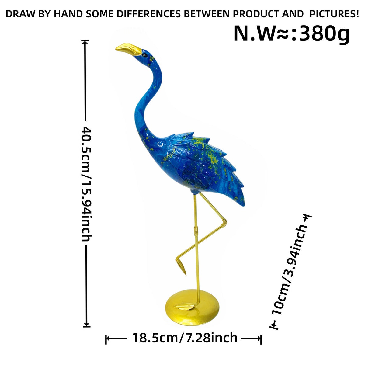 Decorative Flamingo Sculpture | Kelmera