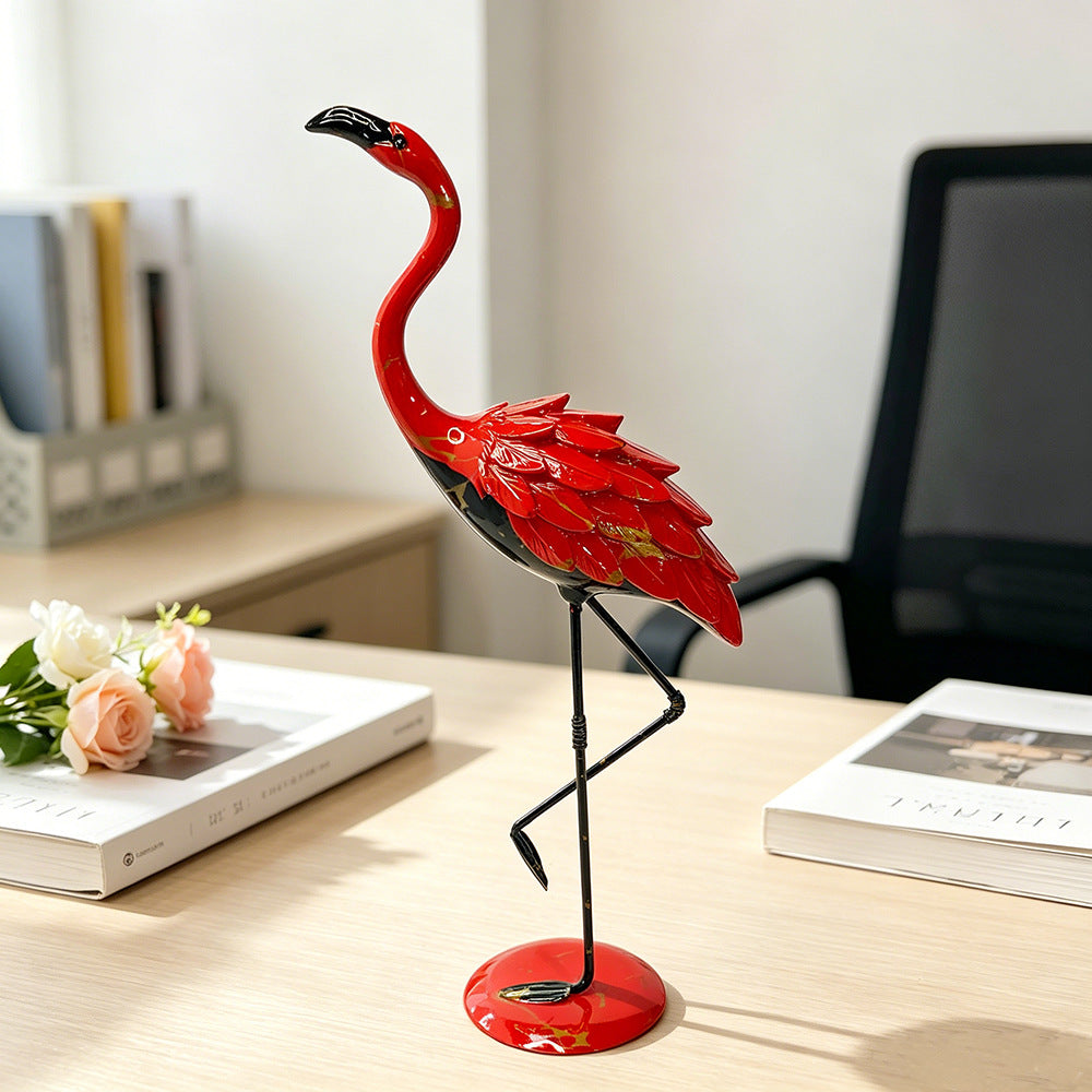 Decorative Flamingo Sculpture | Kelmera