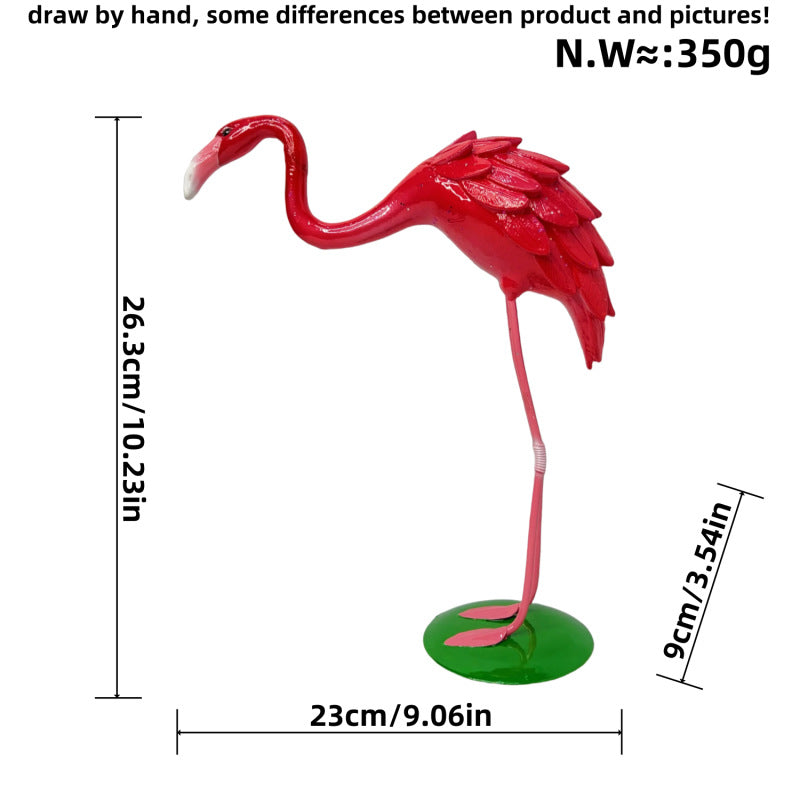 Decorative Flamingo Sculpture | Kelmera