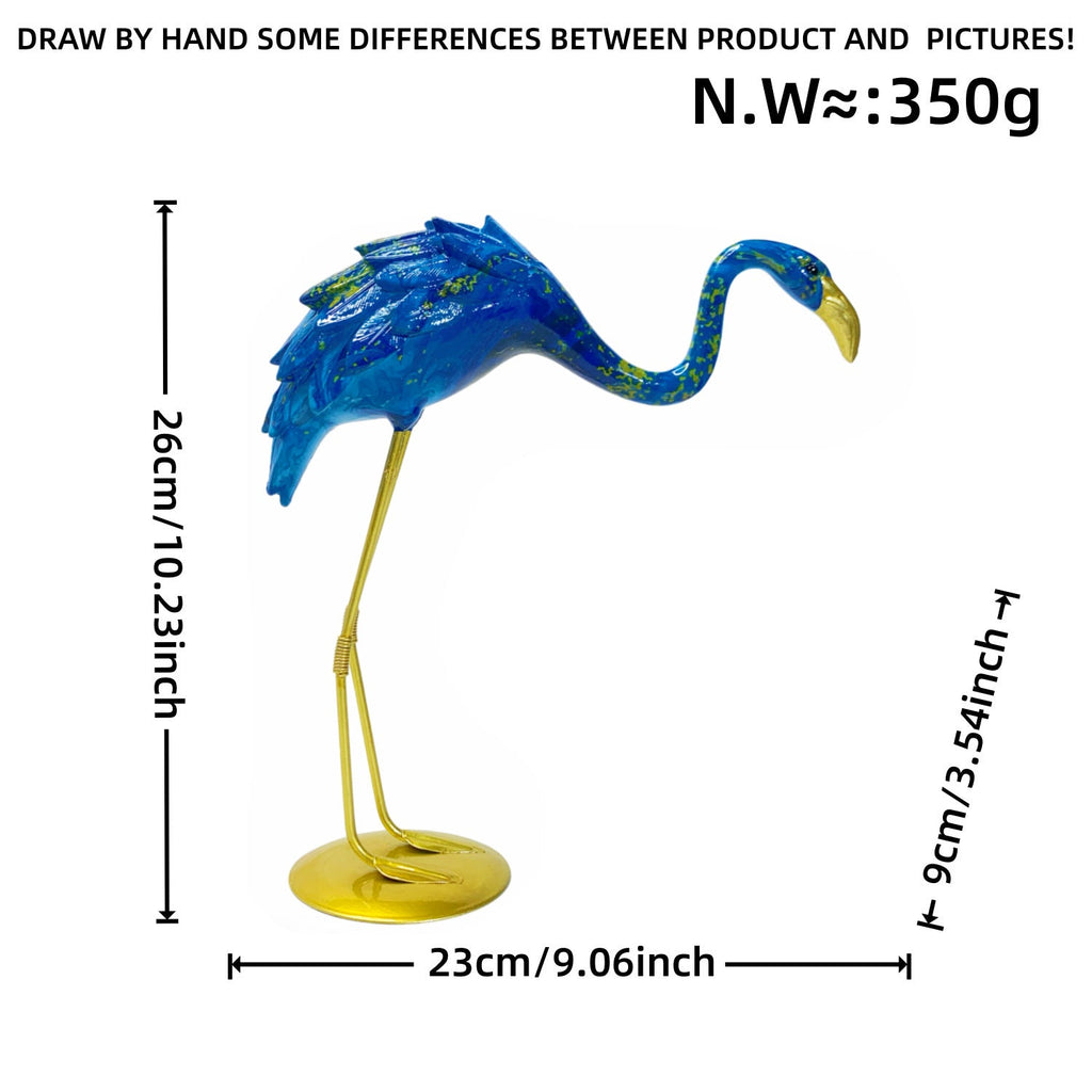 Decorative Flamingo Sculpture | Kelmera