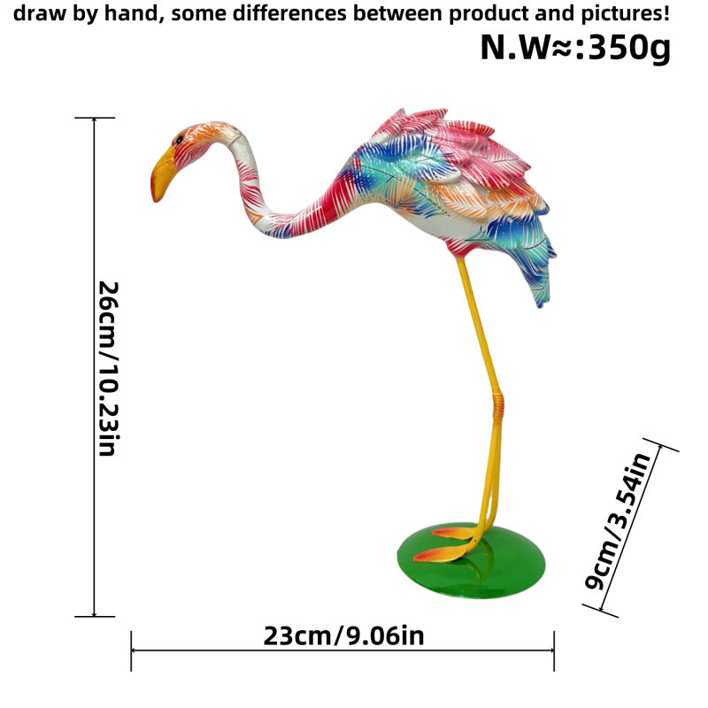 Decorative Flamingo Sculpture | Kelmera