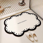 Decorative Floral Area Mat | Kelmera