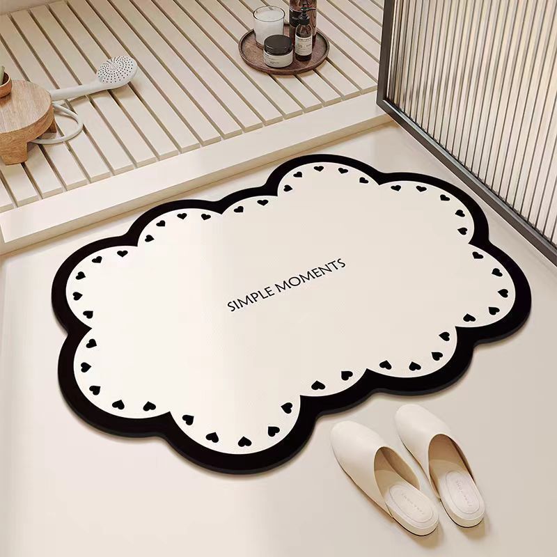 Decorative Floral Area Mat | Kelmera