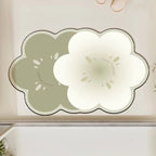 Decorative Floral Area Mat | Kelmera