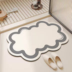 Decorative Floral Area Mat | Kelmera