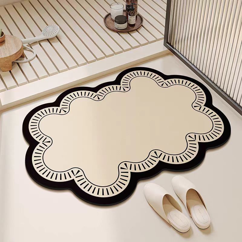 Decorative Floral Area Mat | Kelmera