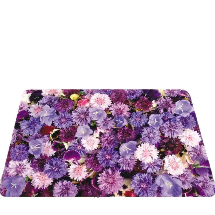 Decorative Floral Area Mat Non Slip | Kelmera