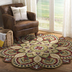 Decorative Floral Area Rug | Kelmera