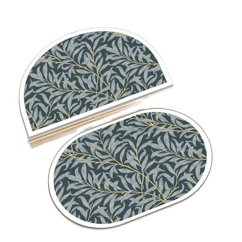 Decorative Floral Entryway Mat | Kelmera