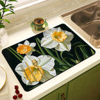 Decorative Floral Kitchen Mat | Kelmera