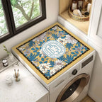 Decorative Floral Laundry Counter Mat | Kelmera