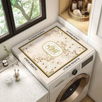 Decorative Floral Laundry Counter Mat | Kelmera