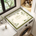 Decorative Floral Laundry Counter Mat | Kelmera