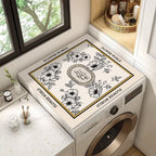 Decorative Floral Laundry Counter Mat | Kelmera