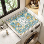 Decorative Floral Laundry Counter Mat | Kelmera