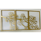 Decorative Floral Metal Wall Art Panel | Kelmera