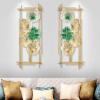 Decorative Floral Metal Wall Art Panels | Kelmera