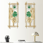 Decorative Floral Metal Wall Art Panels | Kelmera