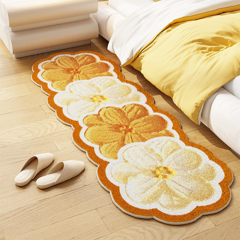 Decorative Floral Runner Rug | Kelmera