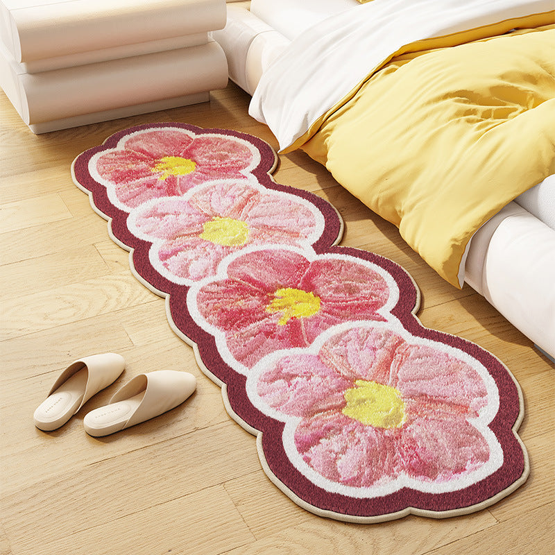 Decorative Floral Runner Rug | Kelmera