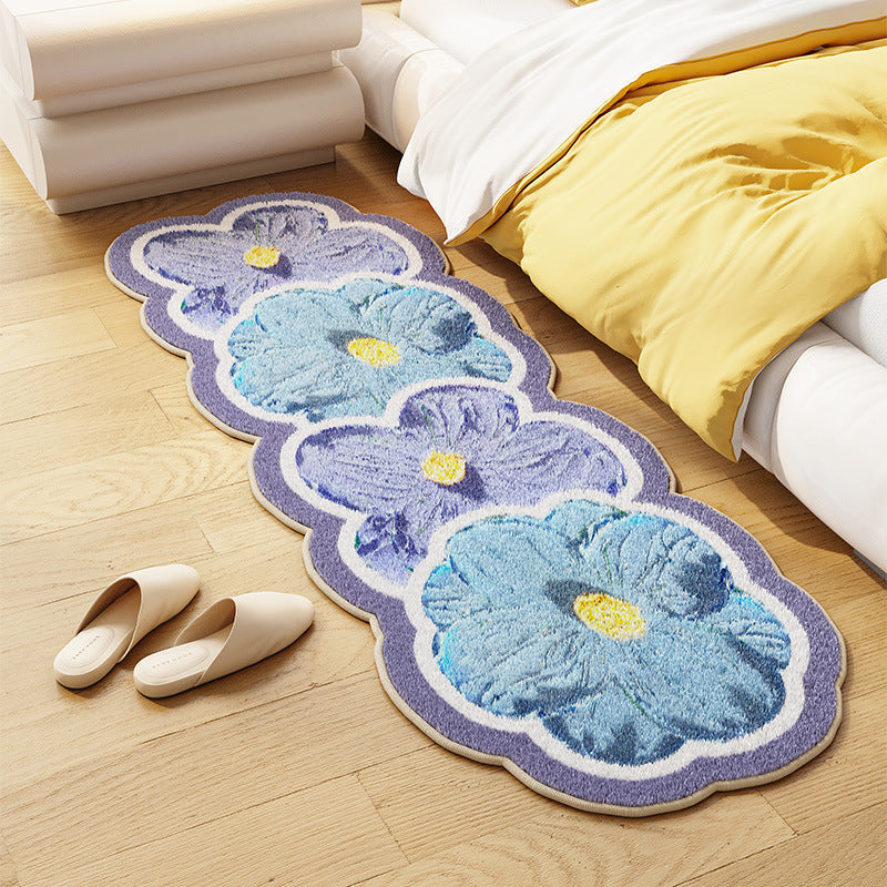 Decorative Floral Runner Rug | Kelmera