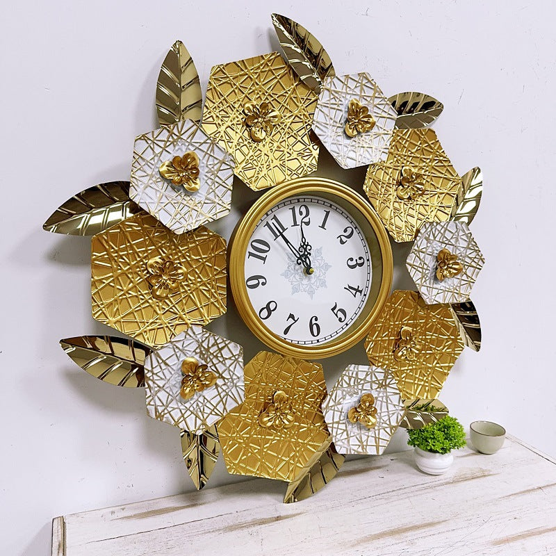 Decorative Floral Wall Clock | Kelmera